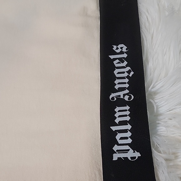 Palm Angels | Logo Underband Cropped T Shirt - Picture 3 of 11